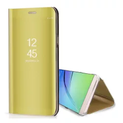   HUSĂ! - Husă stativă(FLIP activ, deschidere laterală, desktop, oglindă) GOLD Honor Magic6 Lite 5G