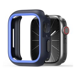  Cadru de ceas din plastic DUX DUCIS BAMO (rezistență la impact) ALBASTRU ÎNCHIS Apple Watch Series 9 45mm, Watch Series 8 45mm, Watch Series 7 45mm