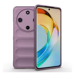   HUSĂ! - Protectie din silicon pentru telefon (rezistenta la socuri, protectie camera, 3D) PURPLE Honor Magic6 Lite 5G