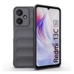   HUSĂ! - Protectie din silicon pentru telefon (rezistenta la socuri, protectie camera, 3D) GR INCHIS Xiaomi Redmi 13C