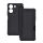 Carcasa in picioare, efect piele (FLIP, deschidere laterala, rezistenta la impact, colt cu perna de aer, protectie camera, model carbon) NEGRU Xiaomi Redmi 13C Carcasa in picioare, efect piele (FLIP, deschidere laterala, rezistenta la impact, colt cu perna de aer, protectie camera, model carbon) NEGRU Xiaomi Redmi 13C
