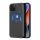 Protectie de telefon din silicon DUX DUCIS RAFI II MAG (suport, buzunar card, RFID, MagSafe) NEGRU Apple iPhone 14, iPhone 13