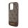 Protectie de telefon din plastic GUESS 4G STRIPE (spate textil, MagSafe) MARO Apple iPhone 15 Pro Protectie de telefon din plastic GUESS 4G STRIPE (spate textil, MagSafe) MARO Apple iPhone 15 Pro