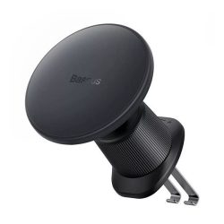   Suport auto BASEUS (pentru ventilație, 15W, MagSafe, încărcător rapid PD) NEGRU