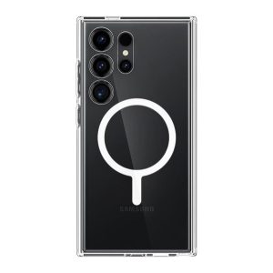 SPIGEN ULTRA HYBRID MAG plastic protecțiede telefon (rezistent la șocuri, cadru pernă de aer, MagSafe) pentru Samsung Galaxy S24 Ultra (SM-S928)