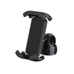   Suport telefon pentru biciclete BASEUS QUICKGO (atașabil la ghidon, 360°, dimensiune 5,7-7,2") NEGRU