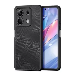   HUSĂ! - Protector telefon DUX DUCIS AIMO din plastic (rezistenta la impact, cadru silicon, protectie camera, mat, val) NEGRU Xiaomi Redmi Note 13 5G