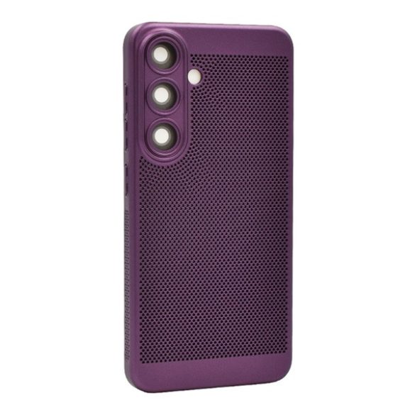 Protectie din plastic pentru telefon (respirabila, perforata, protectie pentru camera) PURPLE Samsung Galaxy A35 5G (SM-A356)