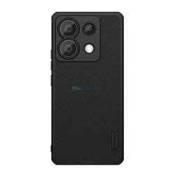   HUSĂ! - NILLKIN SUPER FROSTED PRO MAGNETIC plastic telefon protector (magnetic, rezistent la impact, cauciucat) Negru Xiaomi Poco X6, Redmi Notă 13 Pro 5G