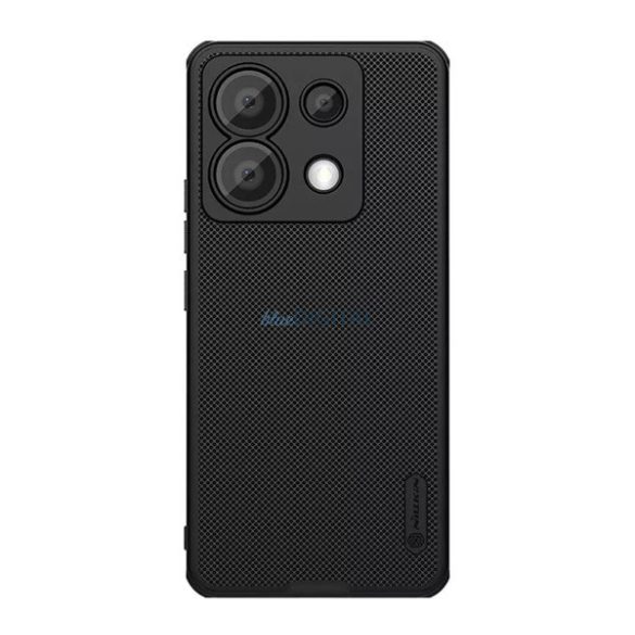 NILLKIN SUPER FROSTED PRO MAGNETIC plastic telefon protector (magnetic, rezistent la impact, cauciucat) Negru Xiaomi Poco X6, Redmi Notă 13 Pro 5G