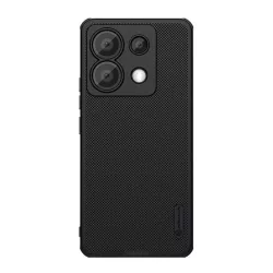   HUSĂ! - NILLKIN SUPER FROSTED PRO plastic protecțiede telefon (rezistent la impact, cauciucat, suprafață aspră) negru Xiaomi Redmi Note 13 Pro 5G
