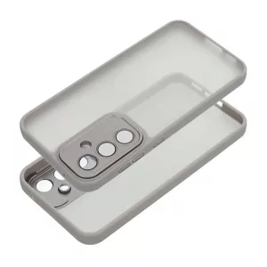 HUSĂ! - Protectie din silicon pentru telefon (rezistenta la impact, spate acrilic, protectie pentru camera) GRI DESCHIS Samsung Galaxy A35 5G (SM-A356)