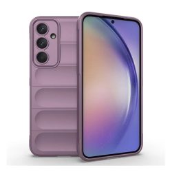   HUSĂ! - Protectie din silicon pentru telefon (rezistenta la socuri, protectie pentru camera, 3D) PURPLE Samsung Galaxy A55 5G (SM-A556)