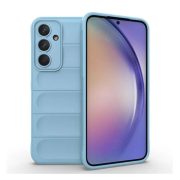   Husă silicon pentru telefon (rezistent la șocuri, protecție cameră, 3D) LIGHT albastruSamsung Galaxy A55 5G (SM-A556)