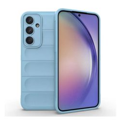   HUSĂ! - Husă silicon pentru telefon (rezistent la șocuri, protecție cameră, 3D) LIGHT albastruSamsung Galaxy A55 5G (SM-A556)