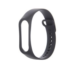   Curea de schimb (dimensiune personalizata, silicon) NEGRA Xiaomi Mi Band 7