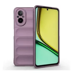   HUSĂ! - Protectie din silicon pentru telefon (rezistenta la socuri, protectie camera, 3D) PURPLE Realme C67 4G