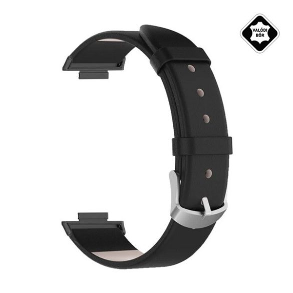 Curea (dimensiune personalizată, piele naturală) negru Xiaomi Smart Band 8 Pro, Redmi Watch 4