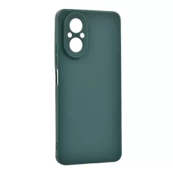   HUSĂ! - Protector de telefon din silicon (mat) VERDE ÎNCHIS Realme C67 4G