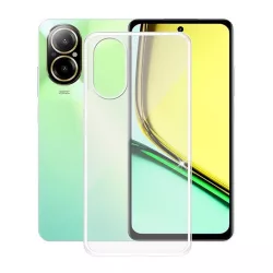   HUSĂ! - Protector de telefon din silicon (ultra-subtire) TRANSPARENT Realme C67 4G