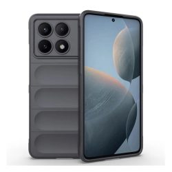   HUSĂ! - Husă silicon pentru telefon (rezistent la șocuri, protecția camerei, 3D) SILICON maro Xiaomi Poco X6 Pro 5G