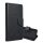 Carcasa in picioare, efect piele (FLIP, deschidere laterala, suport de masa, buzunar pentru card, efect textil) NEGRU Motorola Moto E13 Carcasa in picioare, efect piele (FLIP, deschidere laterala, suport de masa, buzunar pentru card, efect textil) NEGRU Motorola Moto E13