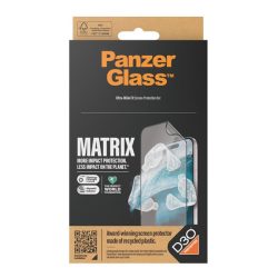   Folie protecție de ecran PANZERsticlă MATRIX D3O (3D, compatibil cu carcasa, 9H + subcadru) pentru Samsung Galaxy S24 Ultra (SM-S928)