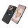 Protectie din plastic pentru telefon (rezistenta la impact, suport card, efect textil) NEGRU OnePlus 12R 5g Protectie din plastic pentru telefon (rezistenta la impact, suport card, efect textil) NEGRU OnePlus 12R 5g