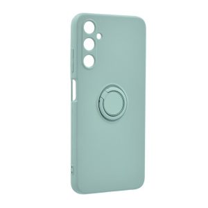Protectie din silicon pentru telefon (inel de fixare, interior din microfibra de pluș, magnetic, protecție pentru cameră) ALBASTRU MENTA Samsung Galaxy A05s (SM-A057F)