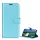 HUSĂ! - Carcasa in picioare, efect piele (FLIP, deschidere laterala, suport desktop, premium) ALBASTRU DESCHIS Redmi A3