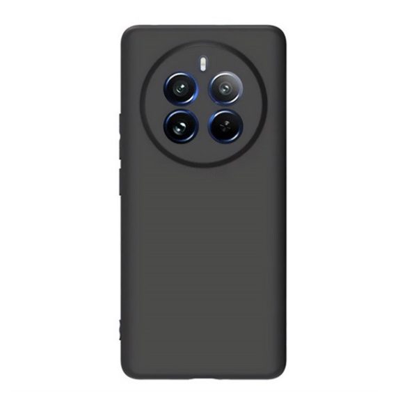 Protector de telefon din silicon (mat) NEGRU Realme 12 Pro Plus, 12 Pro