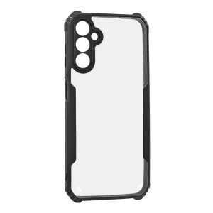 HUSĂ! - Protectie din silicon pentru telefon (rezistenta la impact, colt cu perna de aer, spate acrilic, protectie pentru camera) NEGRU Galaxy A15, Galaxy A15 5G
