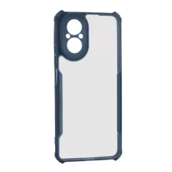   HUSĂ! - Protectie din silicon pentru telefon (rezistenta la impact, colt cu perna de aer, spate acrilic, protectie pentru camera) ALBASTRU INCHIS Realme C67 4G