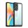 Protectie din plastic pentru telefon (cadru silicon, rezistenta la impact, spate transparent) NEGRU Oppo A58 4G Protectie din plastic pentru telefon (cadru silicon, rezistenta la impact, spate transparent) NEGRU Oppo A58 4G