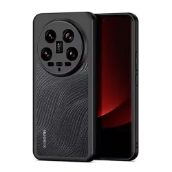   HUSĂ! - Protector de telefon din plastic DUX DUCIS AIMO (rezistenta la impact, cadru silicon, protectie camera, mat, val) NEGRU Xiaomi 14 Ultra