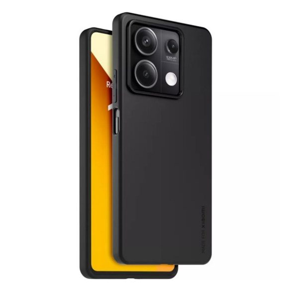 MADE FOR XIAOMI protector de telefon din silicon (ultra-subțire, mat) NEGRU Xiaomi Redmi Note 13 5G