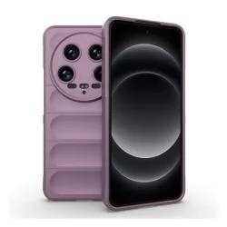   HUSĂ! - Protector de telefon din silicon (rezistenta la socuri, protectie camera, 3D) PURPLE Xiaomi 14 Ultra