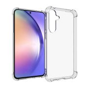   Protectie de telefon din plastic ROAR JELLY ARMOR (cadru din silicon, rezistenta la impact, colt cu perna de aer) TRANSPARENT Samsung Galaxy A35 5G (SM-A356)