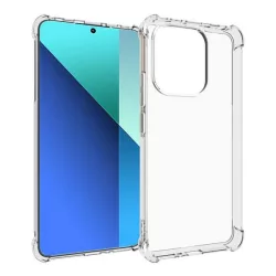   HUSĂ! - Protector de telefon din plastic ROAR JELLY ARMOR (cadru din silicon, rezistenta la impact, colt cu perna de aer) TRANSPARENT Xiaomi Redmi Note 13 4G