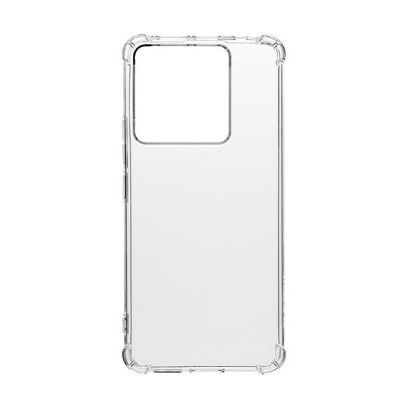 Protector de telefon din plastic ROAR JELLY ARMOR (cadru din silicon, rezistenta la impact, colt cu perna de aer) TRANSPARENT Xiaomi Redmi Note 13 5G