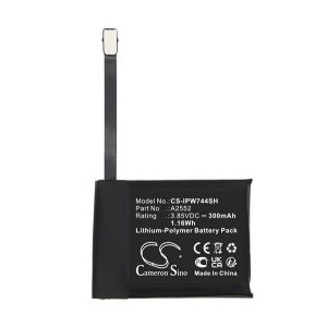 Baterie CAMERON SINO Li-Polymer (3.85V / 300mAh, compatibil cu Apple A2552) NEGRU Apple Watch Series 7 45mm