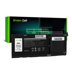   Baterie GREEN CELL Li-Polymer (11,4V, 3300mAh, compatibilă cu Dell Latitude 3320 3330 3520 Inspiron 15 3511 3525 5510) NEGRU