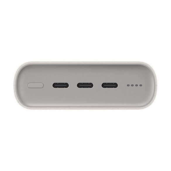 Încărcător de urgență SAMSUNG 3 priză tip C (20000mAh, 45W, încărcător rapid PD, fără fir, indicator LED) BEIGE