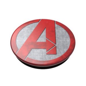 Suport pentru telefon POPSOCKETS (lipibil de dispozitiv, multifuncțional, răzbunători) ALB/ROȘU