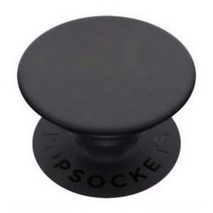 Suport pentru telefon POPSOCKETS (lipibil de dispozitiv, multifuncțional) NEGRU