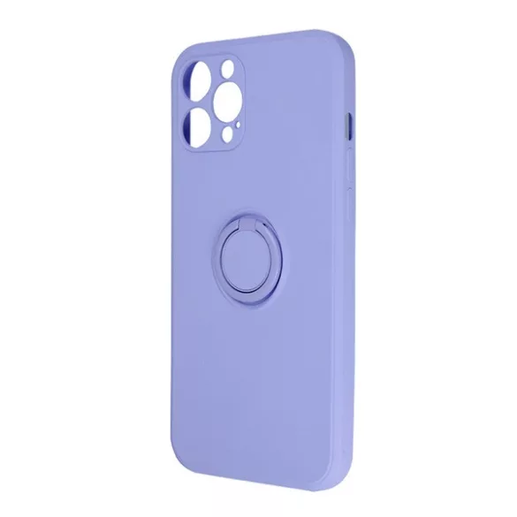 HUSĂ! - Protector de telefon din silicon (inel de fixare, interior din microfibra de pluș, magnetic, protector pentru cameră) PURPLE Xiaomi Redmi A3