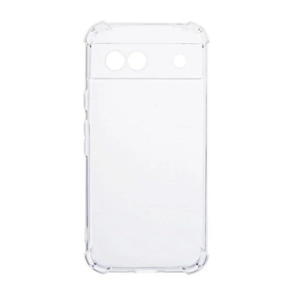 Protectie din silicon pentru telefon (rezistenta la socuri, colt cu perna de aer) TRANSPARENT Google Pixel 8a