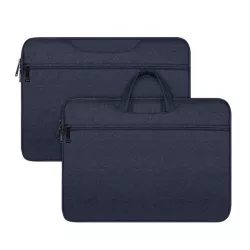   DUX DUCIS LBTC geantă în picioare LAPTOP/NOTEBOOK/TABLETĂ (universal, textil, curea de mână, dimensiune 13-13,9") ALBASTRU ÎNCHIS