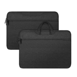   DUX DUCIS LBTC geantă în picioare LAPTOP/NOTEBOOK/TABLETĂ (universal, textil, curea de mână, dimensiune 13-13,9") NEGRU