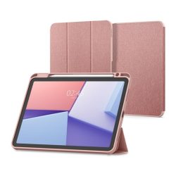   SPIGEN URBAN FIT husă în picioare (FLIP, deschidere laterală, TRIFOLD, suport birou, suport creion, model textil) ROSE GOLD Apple IPAD Air 2020 (Air 4), IPAD Air 2022, IPAD Pro 11 (2018)